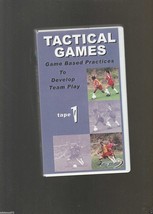 Tactical Games: Game Based Practices To Develop Team Play Tape 1 (VHS) s... - £3.89 GBP