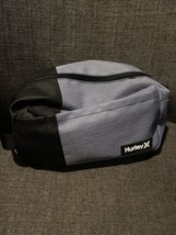 Hurley Travel Bag Toiletry Pouch BLACK/GREY Gym Weekends Roadtrips Mens - £14.33 GBP