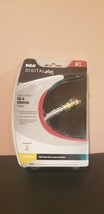 RCA Digital Plus Quad Shield RG-6 Coaxial Cable 6Ft, DH6QC - $11.39