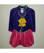 Teapot Tea Party Dress Costume Tween Girl XL 12-14 Pink Purple Yellow Bu... - $39.55