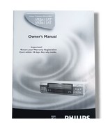 Philips VRB411AT VRB611AT Owner&#39;s Manual Instructions VCR VHS replacemen... - $13.37 CAD
