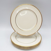 Flintridge Huntington Gold Rim Dinner China Dessert Bread Plate Set of 4... - £24.54 GBP