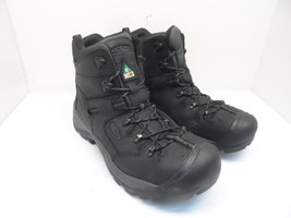 Keen Utility Men&#39;s Pittsburgh Energy Waterproof Work Hiker Black Size 13D - £62.56 GBP