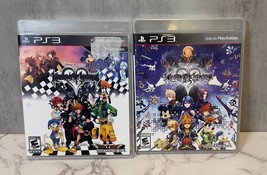 Kingdom Hearts Hd 1.5 And 2.5 Remix PS3 Play Station 3 Complete - £14.93 GBP