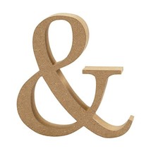 Creativ &amp; MDF Symbol, Brown, 13 x 2 cm  - $6.00