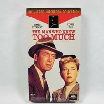 The Man Who Knew Too Much VHS Alfred Hitchcock collection - £1.56 GBP