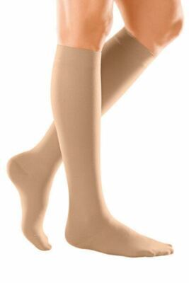 Duomed Soft 512/4 Class 1 Closed Toe Below Knee Compression Stockings L ... - $23.89