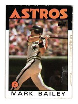 1986 Topps #432 Mark Bailey Houston Astros - £2.35 GBP