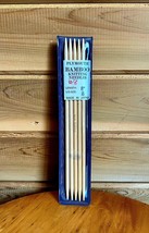 Vintage Plymouth Bamboo Knitting Needles #8 8 Inch Set of 5 - $428.04 MXN