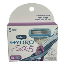 Schick Hydro Silk Razor 4 Replacement Cartridges Ladies New - £12.07 GBP