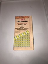 Indiana State Highway Robert D. Orr Vintage Map - £3.89 GBP