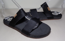 Freewaters Size 7 M Supreem La Jolla Black Slip On Sandals New Women&#39;s Shoes - £70.43 GBP