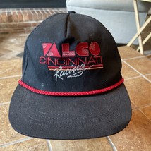 Valco Cincinnati Racing Black Trucker’s Hat Cap Made In USA Snapback Adj... - £11.99 GBP
