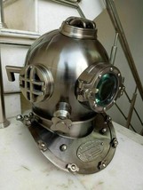 Antique Scuba SCA US Navy Mark V Divers Diving Helmet Deep Sea Marine Di... - $201.22