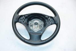 06-11 E90 E91 Bmw 328I 335I 325I Non Sport Steering Wheel Black Leather Y8858 - $101.19