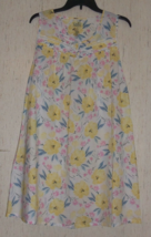 Nwt Womens Croft &amp; Barrow Pretty Floral Print Cotton Nightgown Size S - £22.04 GBP