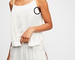 FREE PEOPLE Womens Top Cami Move Lightly Ivory White Size XS OB832839 - $36.57