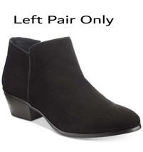 Style &amp; Co Womens Wileyy Ankle One Left Leg Booties,Black,7.5M - £22.35 GBP
