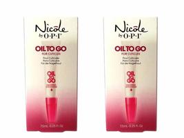 Nicole by Amoldar Oil to Go for Cuticles 0.25 Fl oz - 619828082893 (Lot ... - £11.71 GBP