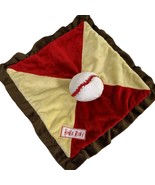 Babies R Us Baseball Home Run Lovey Security Blanket Baby Plush Crinkle ... - £8.87 GBP