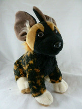 African Wild Dog Soft Plush 12&quot; by Wild Republic Excellent and so CUTE - £12.37 GBP
