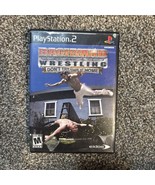 Backyard Wrestling Don&#39;t Try This at Home with Music &amp; Mayhem CD for PS2... - $417.65 MXN