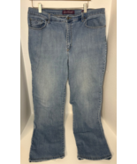 Gloria Vanderbilt Amanda Jeans Women Sz 18 36x30 Straight Leg High Rise ... - $21.73
