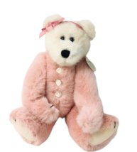 Boyds Bear Guinevere 9” Archive Collection  Blush Pink Teddy Bear Rosebu... - £21.24 GBP