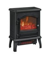 ChimneyFree Powerheat Infrared Quartz Electric Stove Heater, 1500W, Black - £73.90 GBP