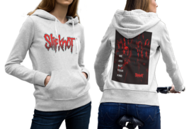 Slipknot we are not your kind  High-Quality Women&#39;s White Hoodie - £27.52 GBP