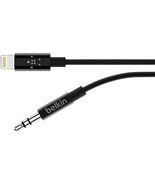 Belkin AV10172bt06-BLK 3.5mm Audio Cable With Lightning Connector, Black,6 - $767.58 MXN