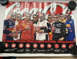 Coca-Cola Racing Family Reunion Promotional Poster - Dale Earnhardt  - £18.57 GBP