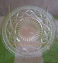 Depression Glass &quot;Cape Cod&quot; salad plate (8 1/2&quot;dia.)by Imperial Glass - £11.18 GBP