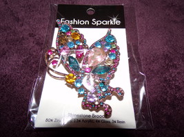 LA&#39;S BUTTERFLY PENDANT SALES Rhinestone Sparkle Jewelry Figurine Pin ❃ F... - €8,58 EUR