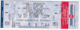 Eric Clapton 1998 Full Ticket Stub Ottawa Corel Ctr Blues Great Lexus Un... - $8.75