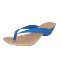 Timberland Flirtatious Thong Womens Sandal Blue Rubber Comfort 90390 Sz 7 - $33.99