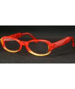 Cecile 184-10-5460/03 Rosso/Senape Giallo Unico Raro Occhiali 48-16-140mm - $5,758.40 MXN
