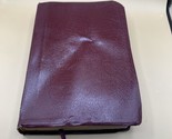 The NIV Study Bible Zondervan 1995 Bonded Leather - $17.81