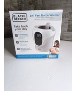 Black &amp; Decker 3-in-1 Fast Baby Bottle Warmer - £16.99 GBP