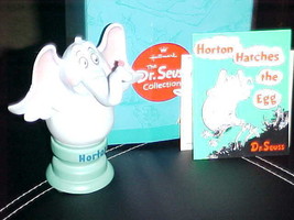 Hallmark Dr. Seuss Horton Bust Figurine Mint With Box 1st Edition 2000 - £47.58 GBP