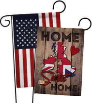 Country UK Home Sweet Home - Impressions Decorative USA - Applique Garde... - £24.22 GBP