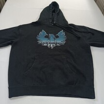 Independent Trading Co Farmington Men's Black Graphic Hoodie Sweatshirt Chest 49 image 13