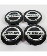 Nissan 2 1/2&quot; Black Button Center Caps Fits Kicks / Rogue # 40342-6RA1A ... - £78.65 GBP