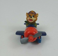 Vintage 1989 Disney TaleSpin McDonald&#39;s Toy Kit Racing Plane Die-cast (B) - £1.54 GBP