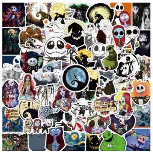 Lot of Ten (10) Nightmare Before Christmas Jack Laptop Notebook Skateboard - $2.38
