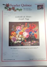 &quot;Corbeille de Fleurs&quot; Painting by Joseph Nigg - Cross Stitch Pattern - £11.17 GBP