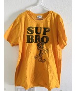 Disney Parks Mickey Mouse Sup Bro Gold Yellow/Orange T-Shirt Men’s Size ... - $20.85