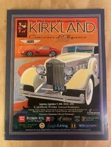 2006 KIRKLAND CONCOURS D'ELEGANCE EVENT PROGRAM, WASHINGTON - $6.50