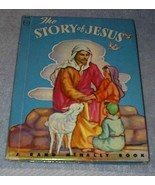 Vintage Child&#39;s Junior Elf Book The Story of Jesus 1959 No 645 - $110.22 MXN
