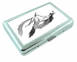 Vintage Witchcraft D9 Silver Metal Cigarette Case RFID Protection Wallet - $16.78